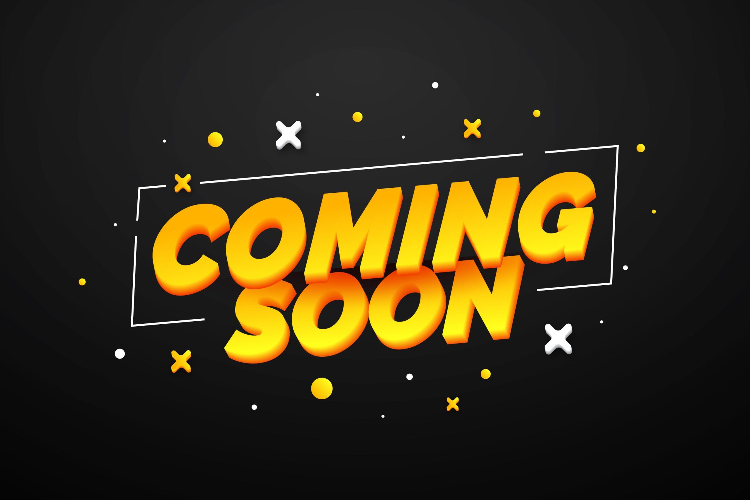 abstract coming soon background in torn paper style